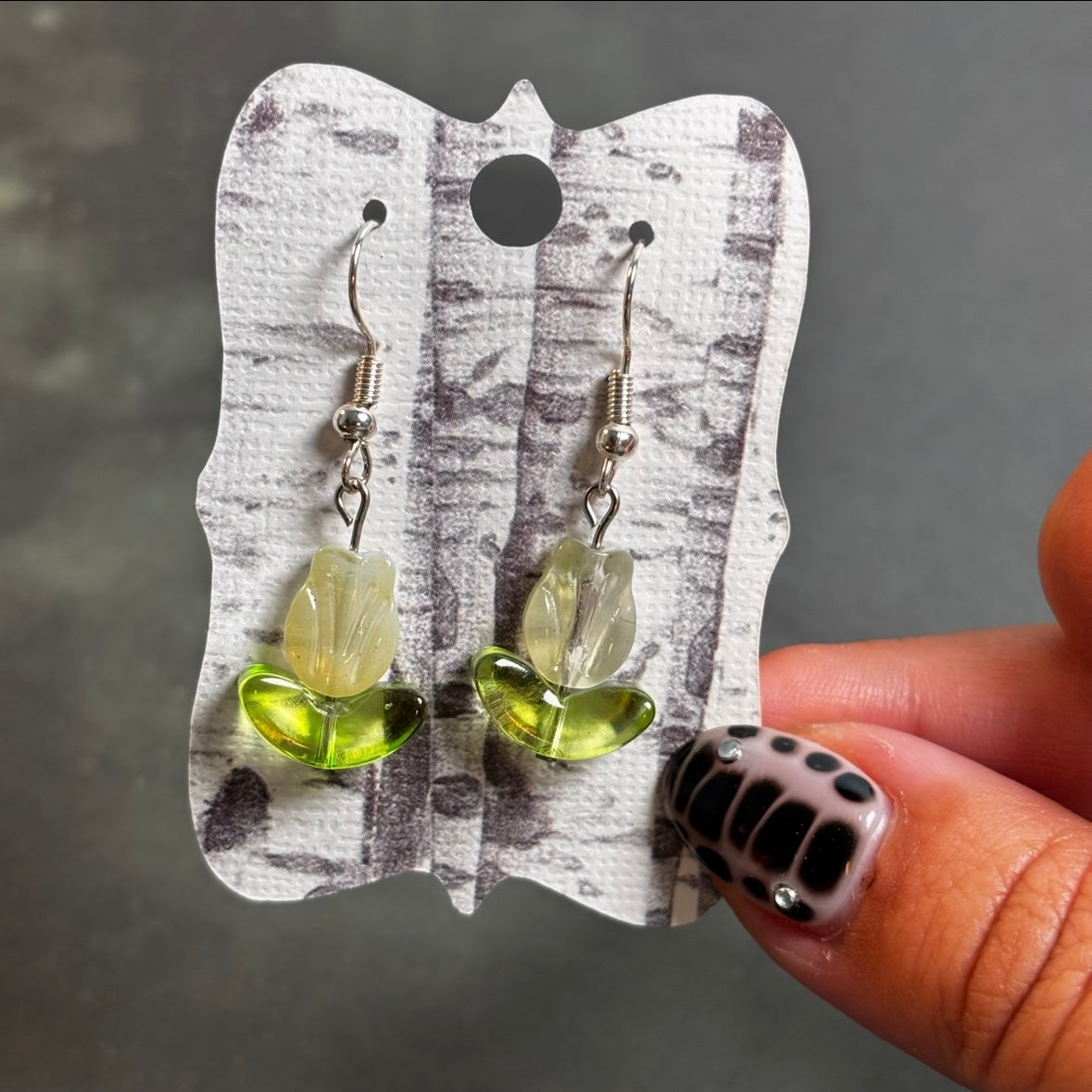 LeonaRae - Cream Flower Earrings!