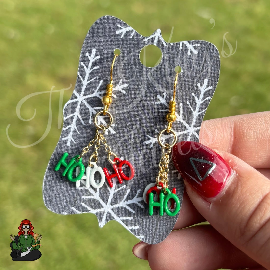 Gladys - HO HO HO Earrings!