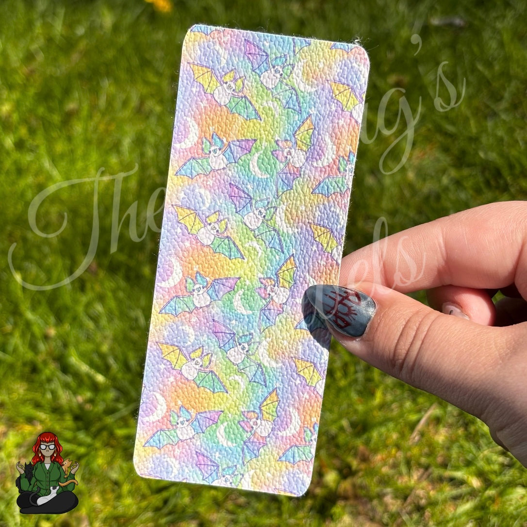 Shannon - Celestial Pastel Bats Bookmark!