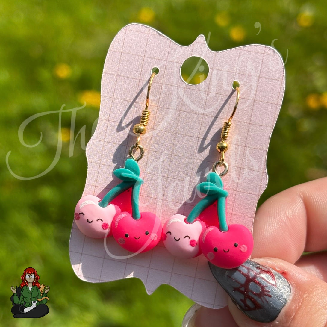 LeonaRae - Cherry Earrings!