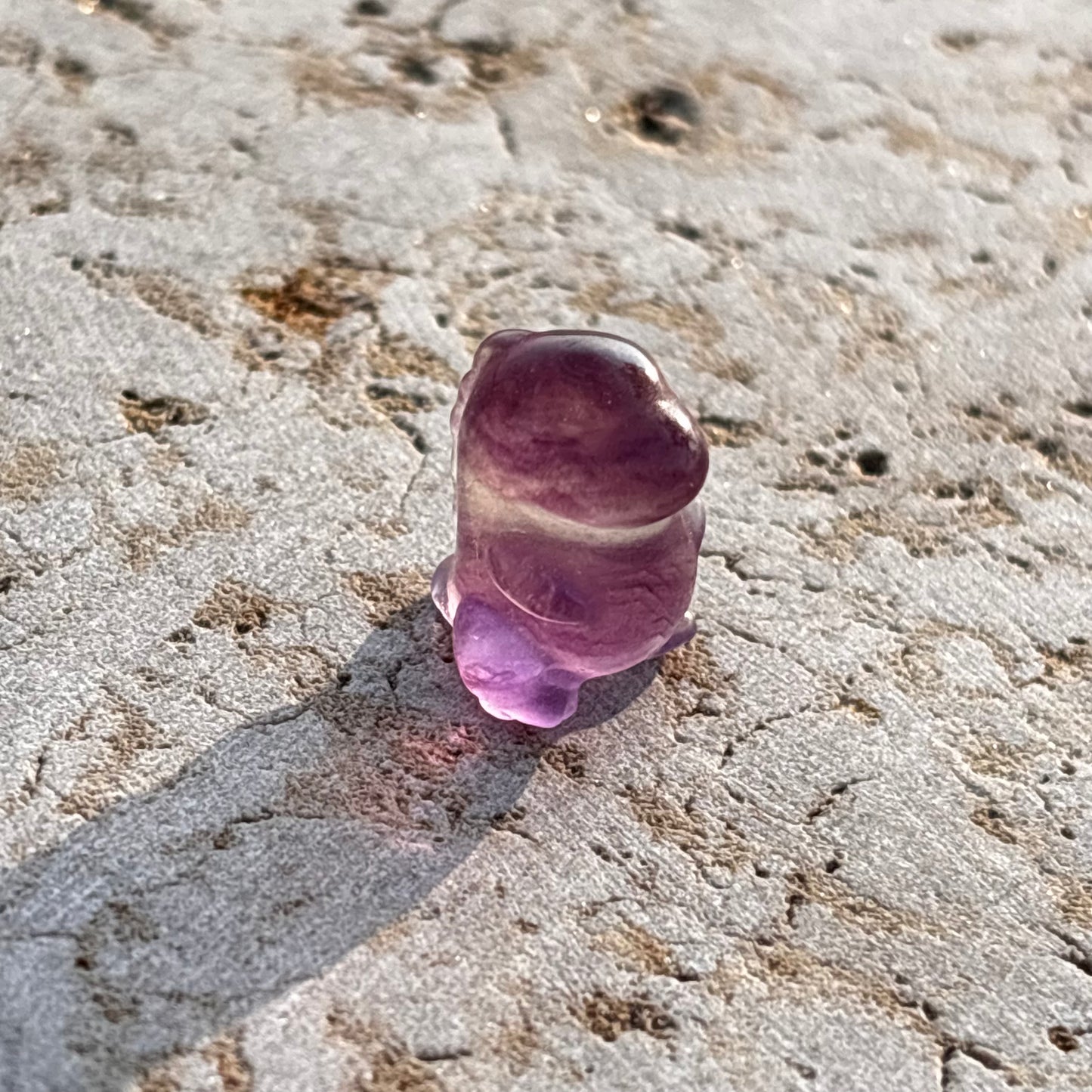 Mini Candy Fluorite Carvings