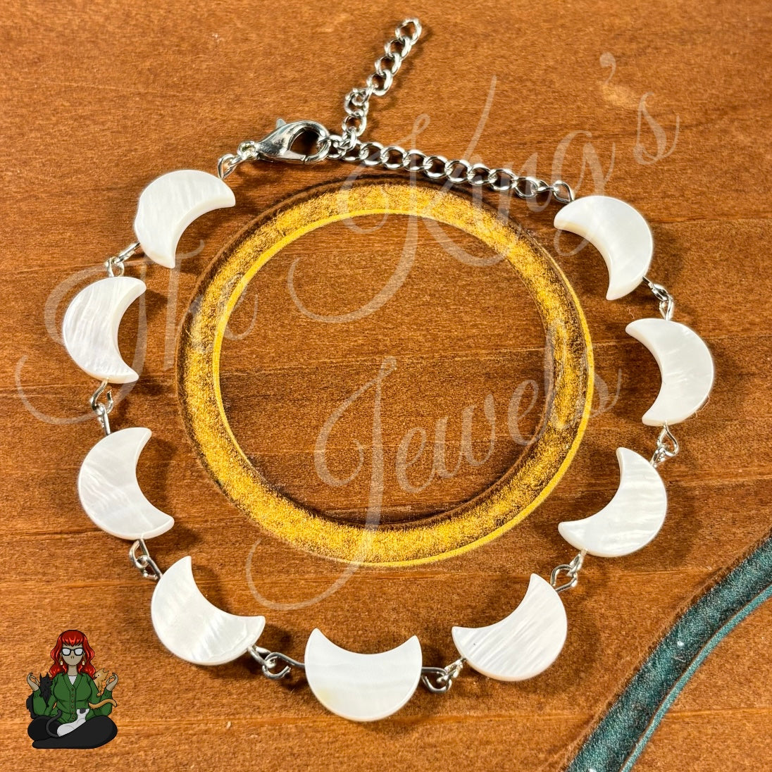 Jessica - Lunar Mother of Pearl Bracelet!