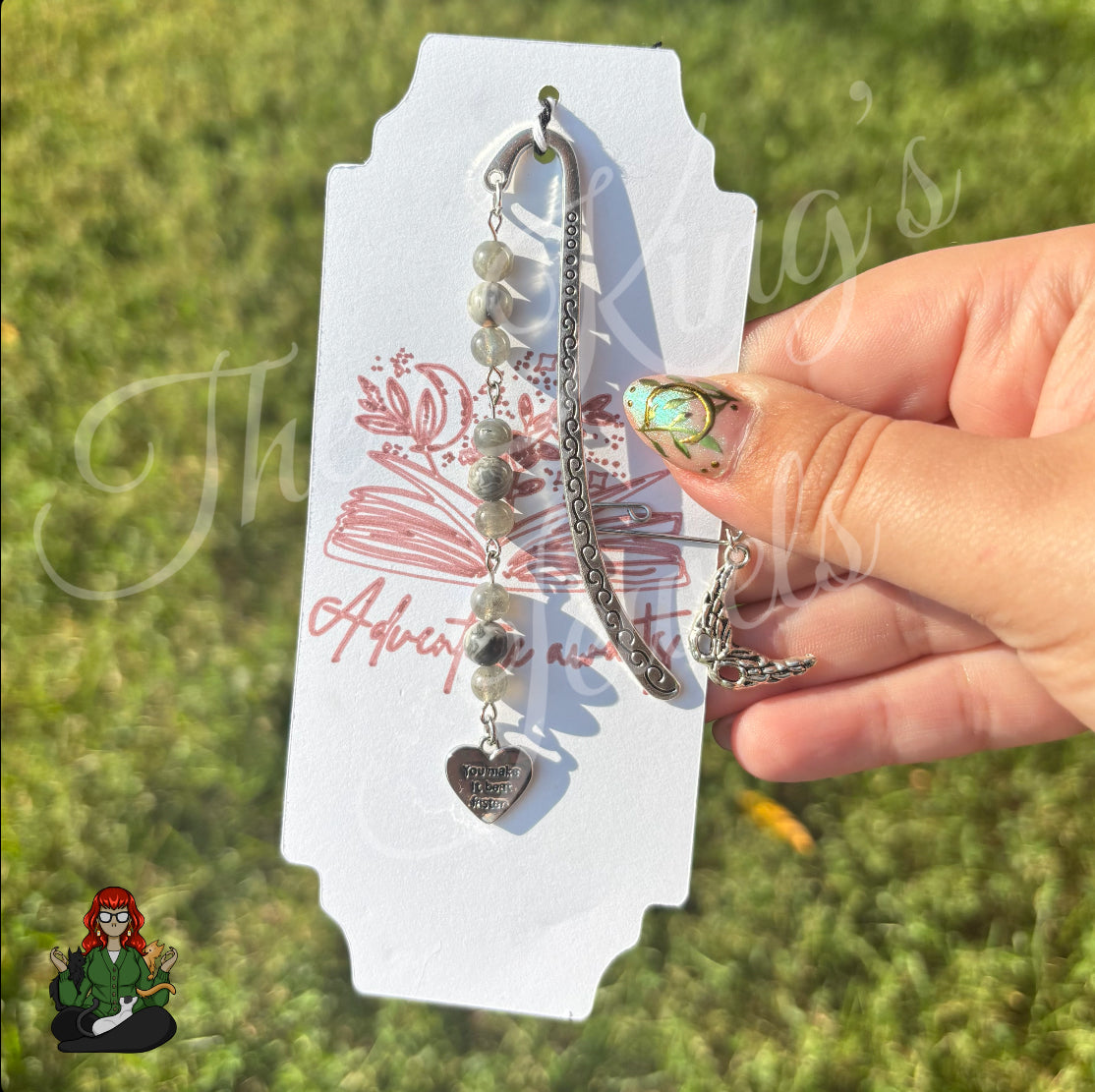 GwennaBelle - 'You Make it Beat Faster' Double Sided Bookmark!
