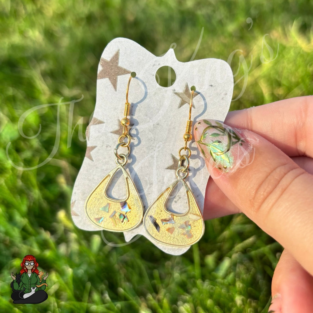 Rose - Shell Earrings!