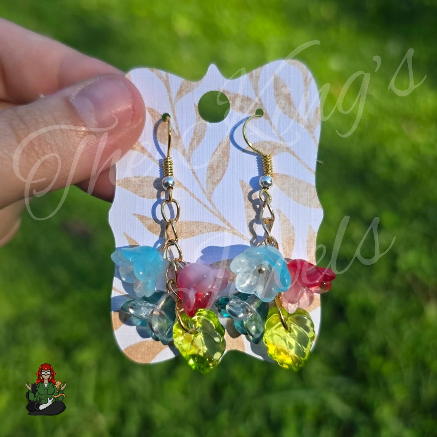 Gladys - Garden Party Flower Earrings!