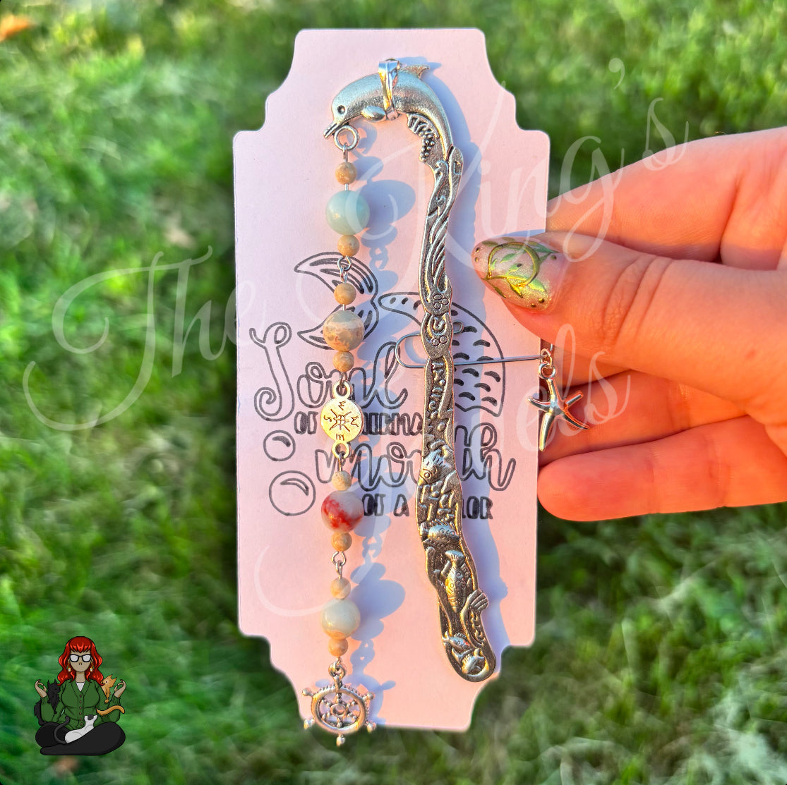 GwennaBelle - Seaside Helm Bookmark