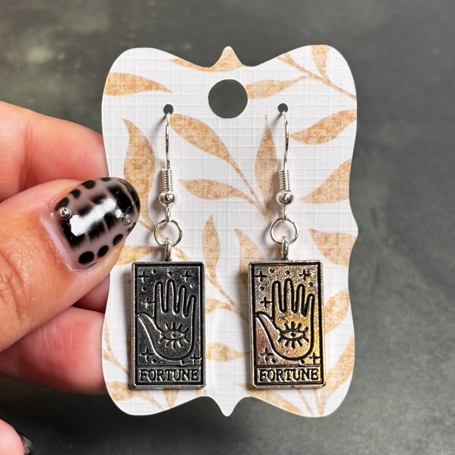 LeonaRae - Fortune Hand Tarot Card Earrings!