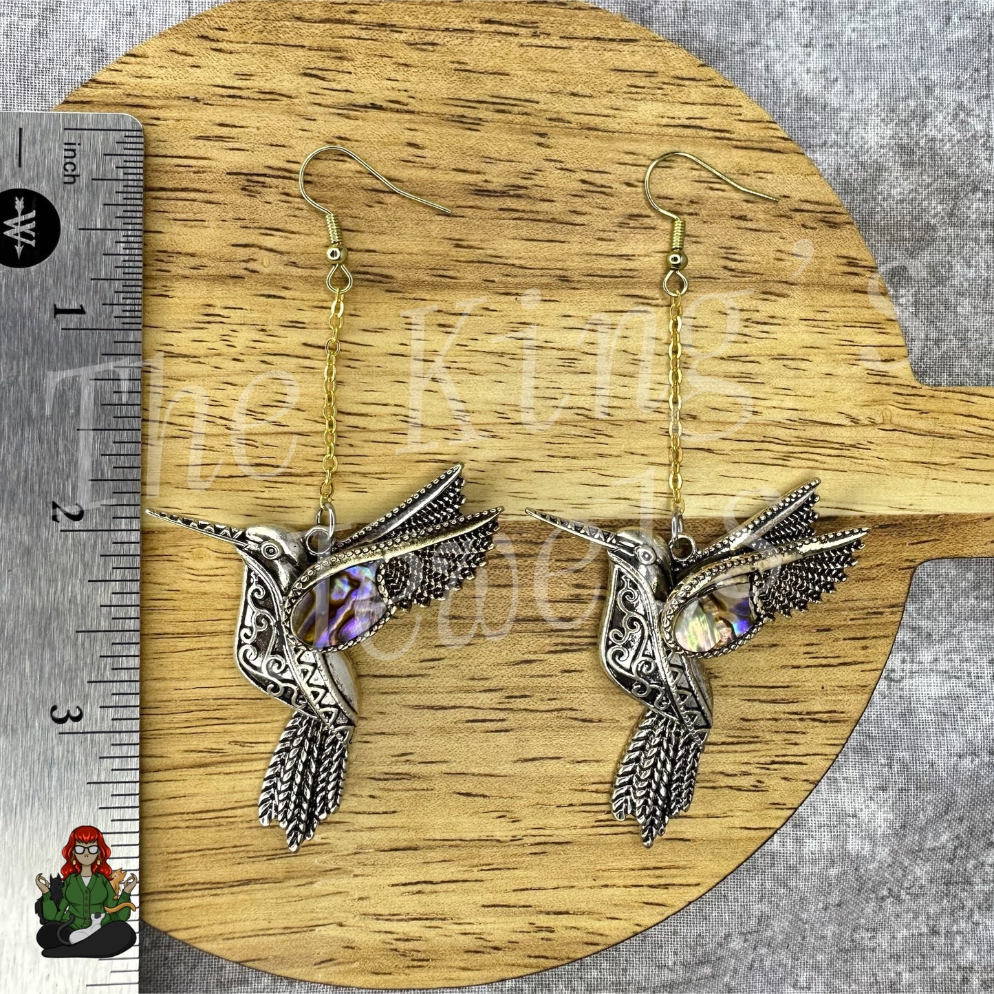 Gladys - Hummingbird Earrings!