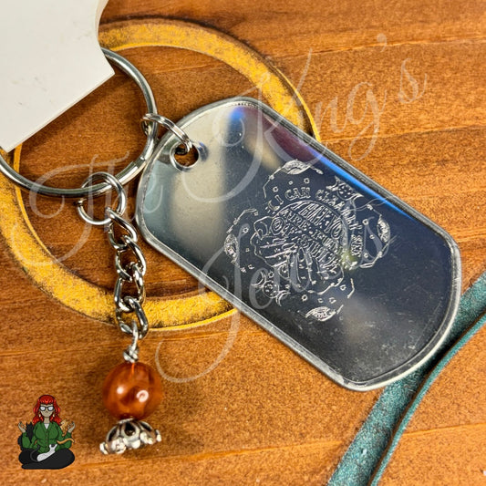 Reese - "I can clearly see that you are full of shit" Crystal Ball Keychain!