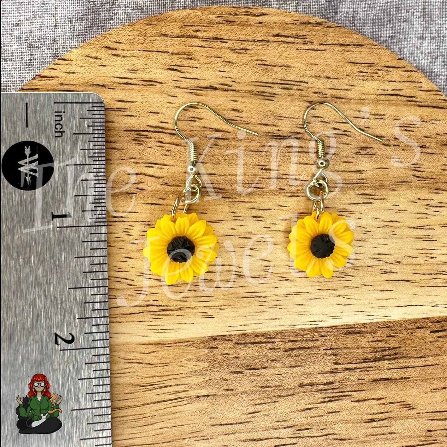 LeonaRae - Sunflower Earrings!