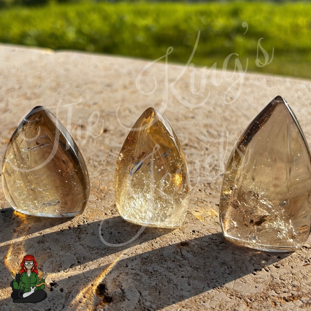 Citrine Freeform Crystals!