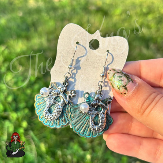 Mermaid & Shell Earrings!