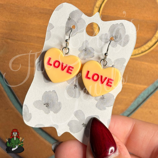 LeonaRae - Love Heart CandyEarrings!