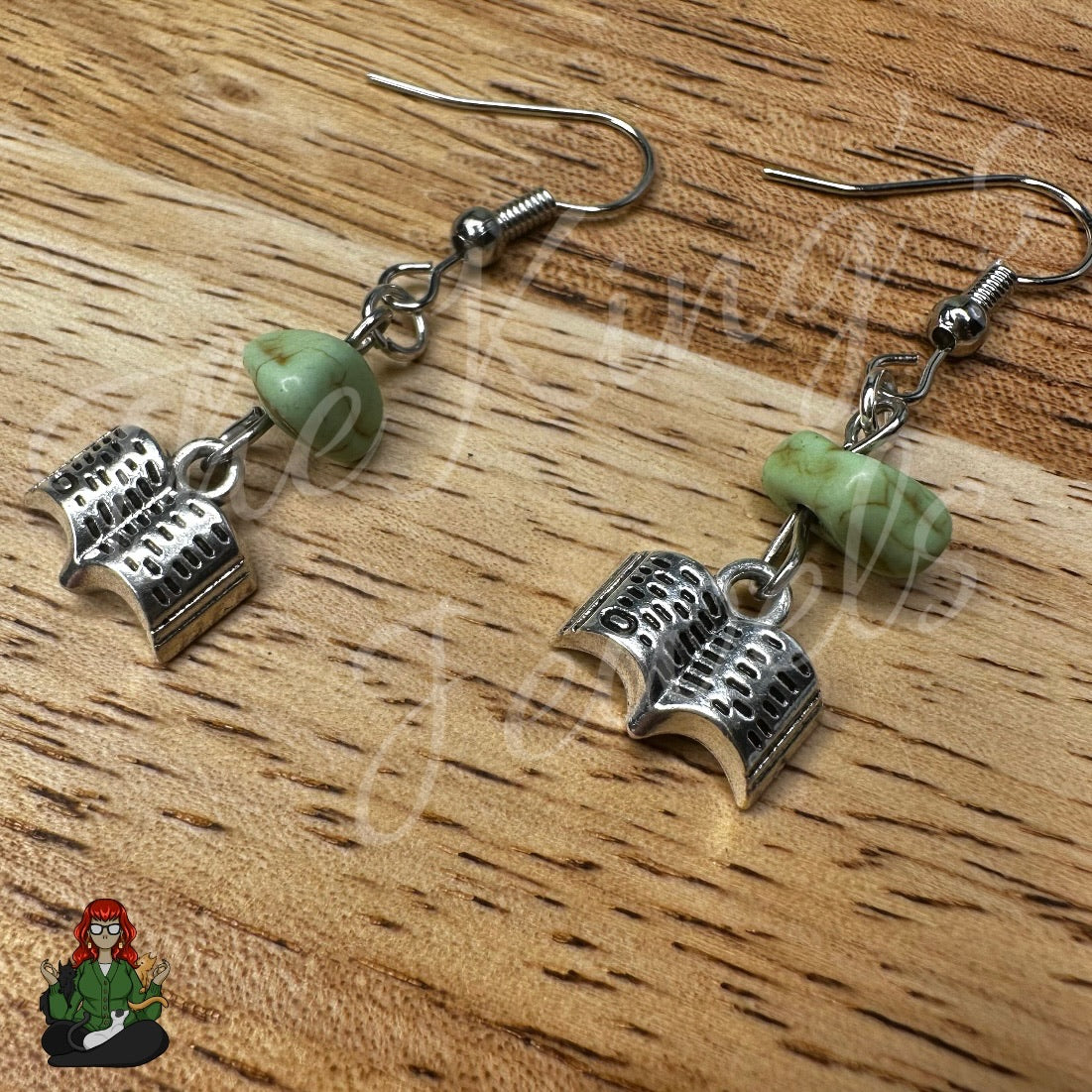 Katie - Book Earrings!