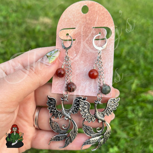 Gladys - Rise of the Phoenix Earrings!