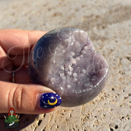 Lepidolite Grape Sphere!