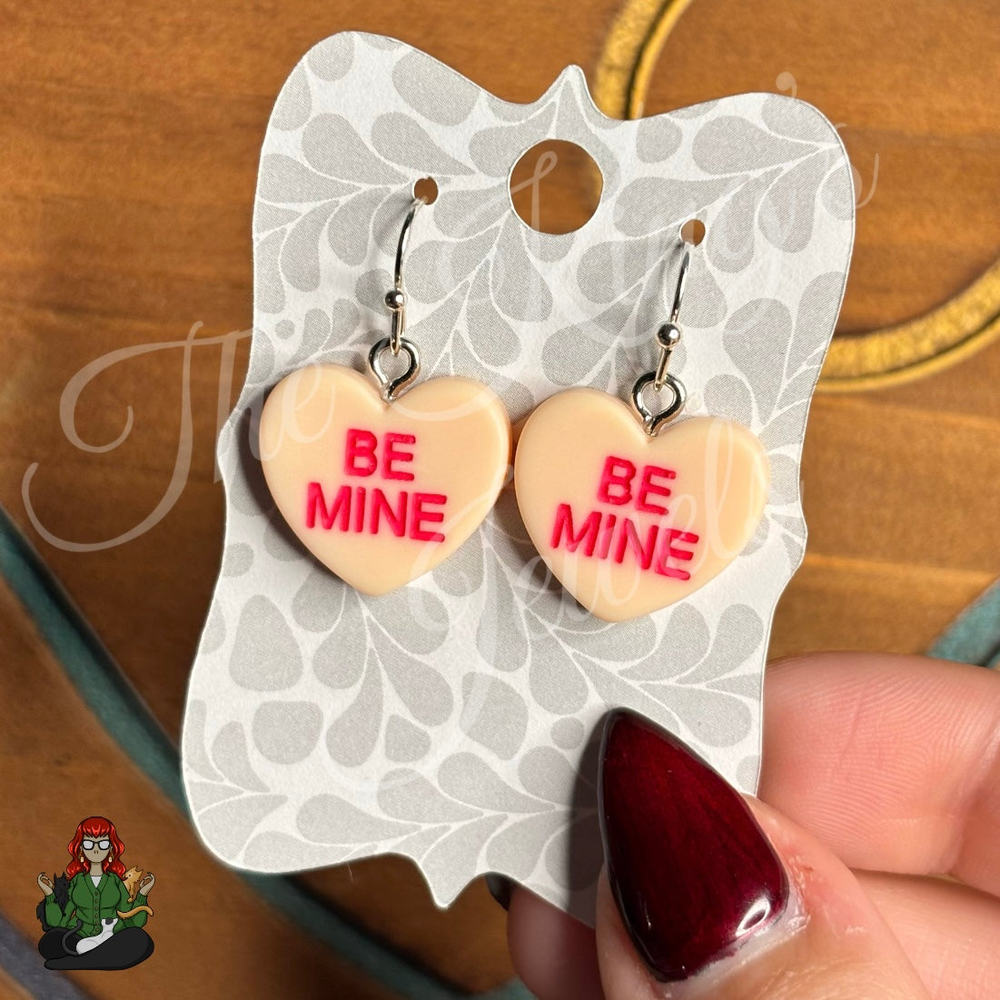 LeonaRae - Be Mine Conversation Heart Earrings!