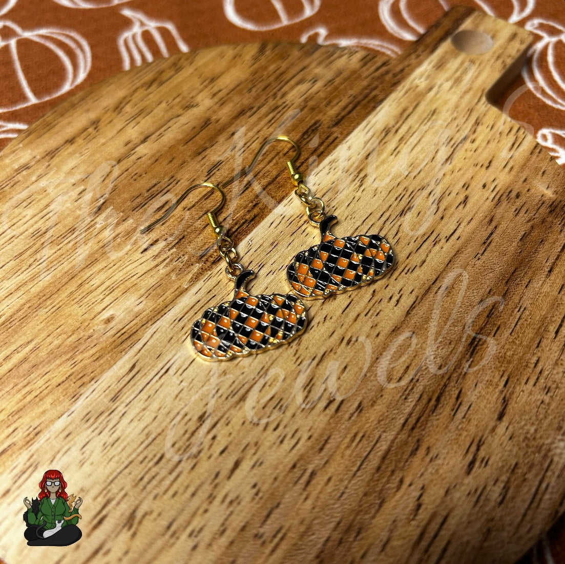 LeonaRea - Pumpkin Earrings!