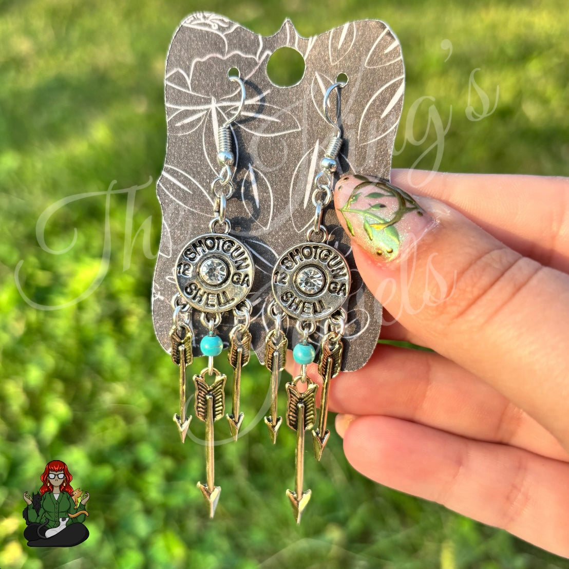 Shotgun Shell Arrow Earrings!