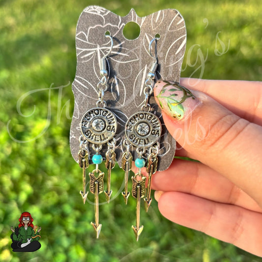 Shotgun Shell Arrow Earrings!