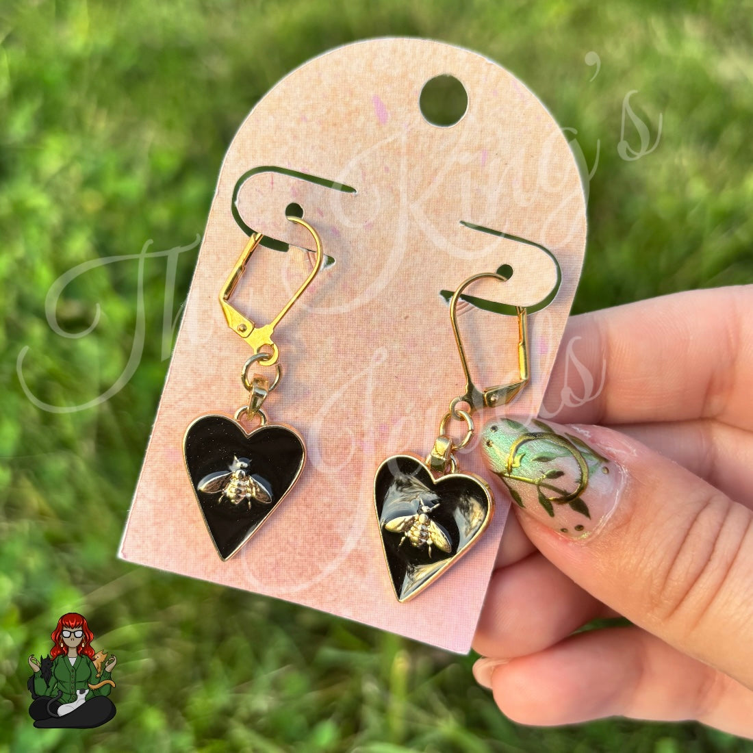 LeonaRae - Bee Still My Heart Earrings!
