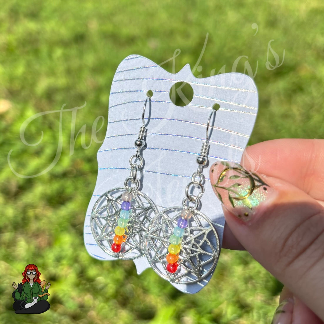 LeonaRae - Chakra Medallion Earrings!