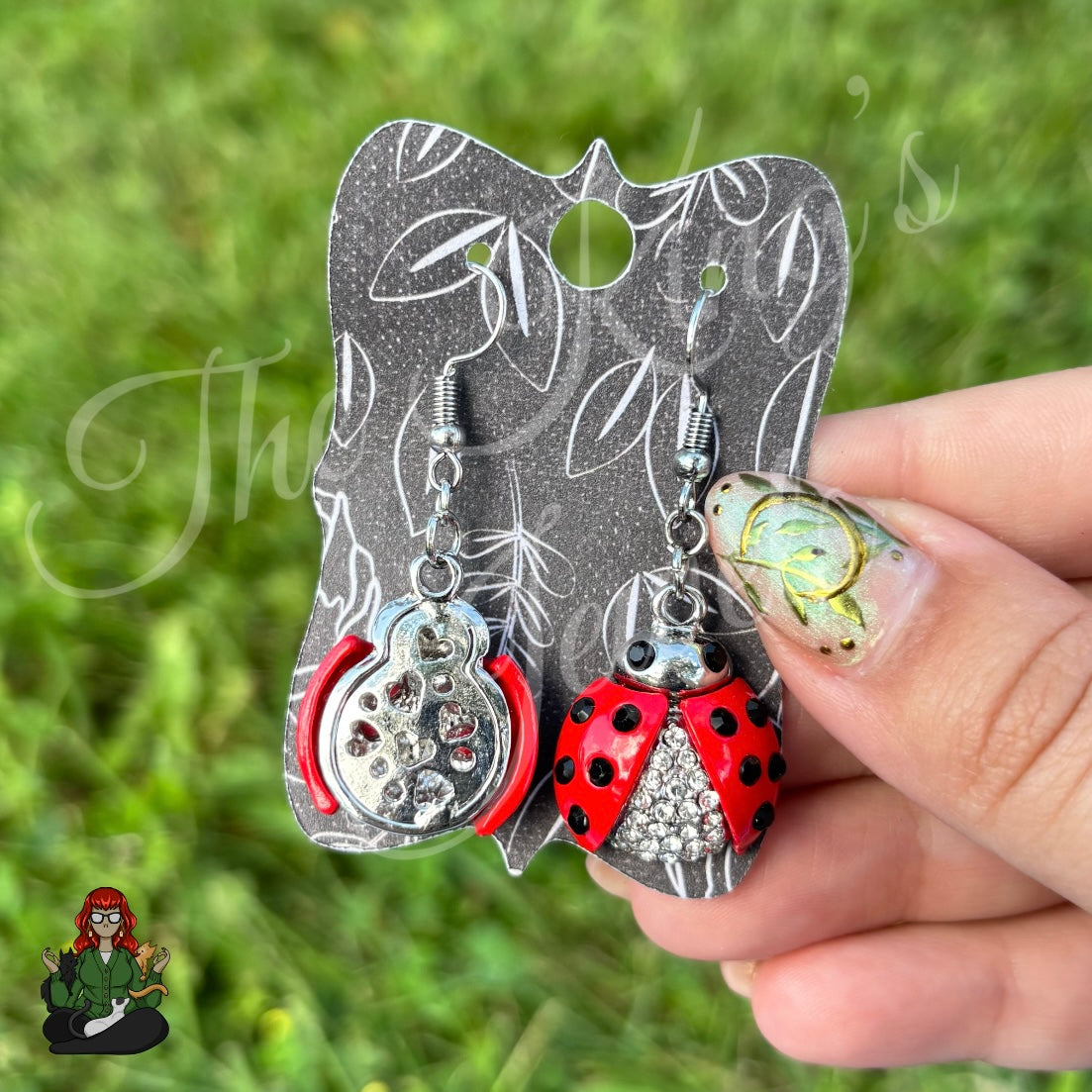 LeonaRae - Ladybug Earrings!