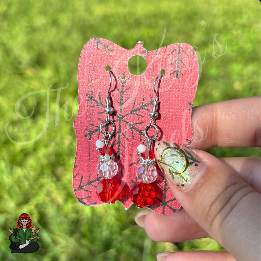 LeonaRae - Snowman Earrings!