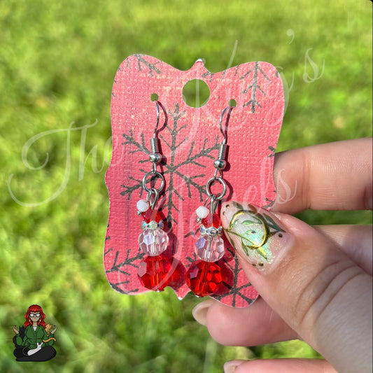 LeonaRae - Snowman Earrings!