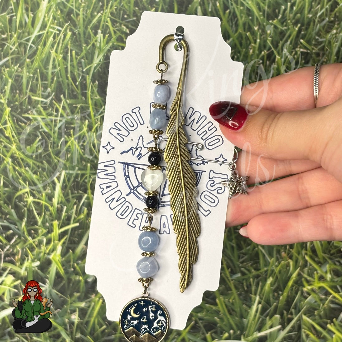 GwennaBelle - "Enjoy The Journey" Double Sided Bookmark!