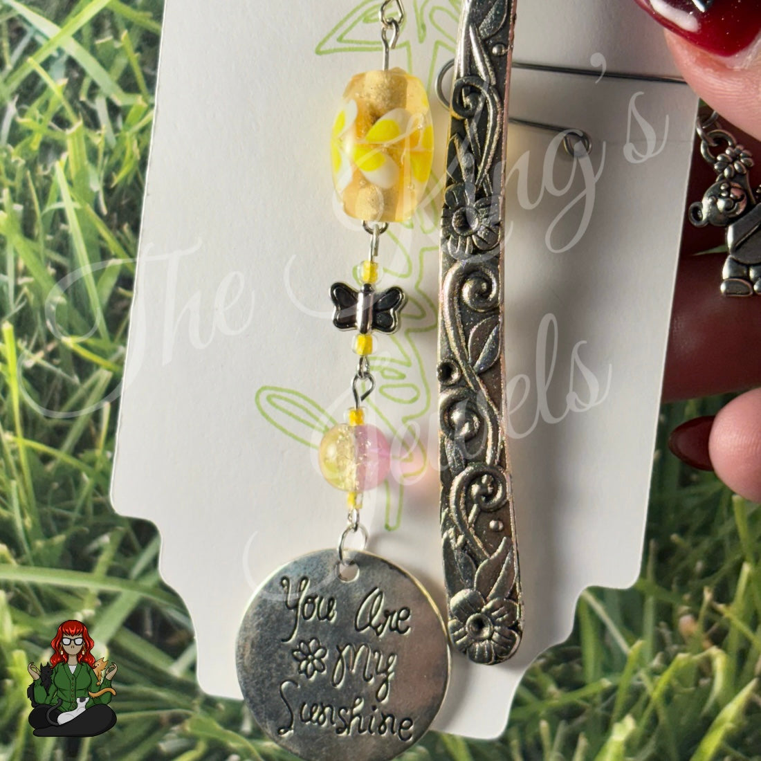 GwennaBelle - You Are My Sunshine Butterfly Bookmark!