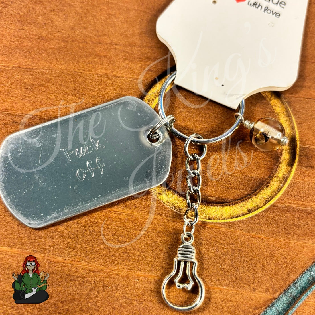Reese - "Here's an idea, fuck off" Keychain!