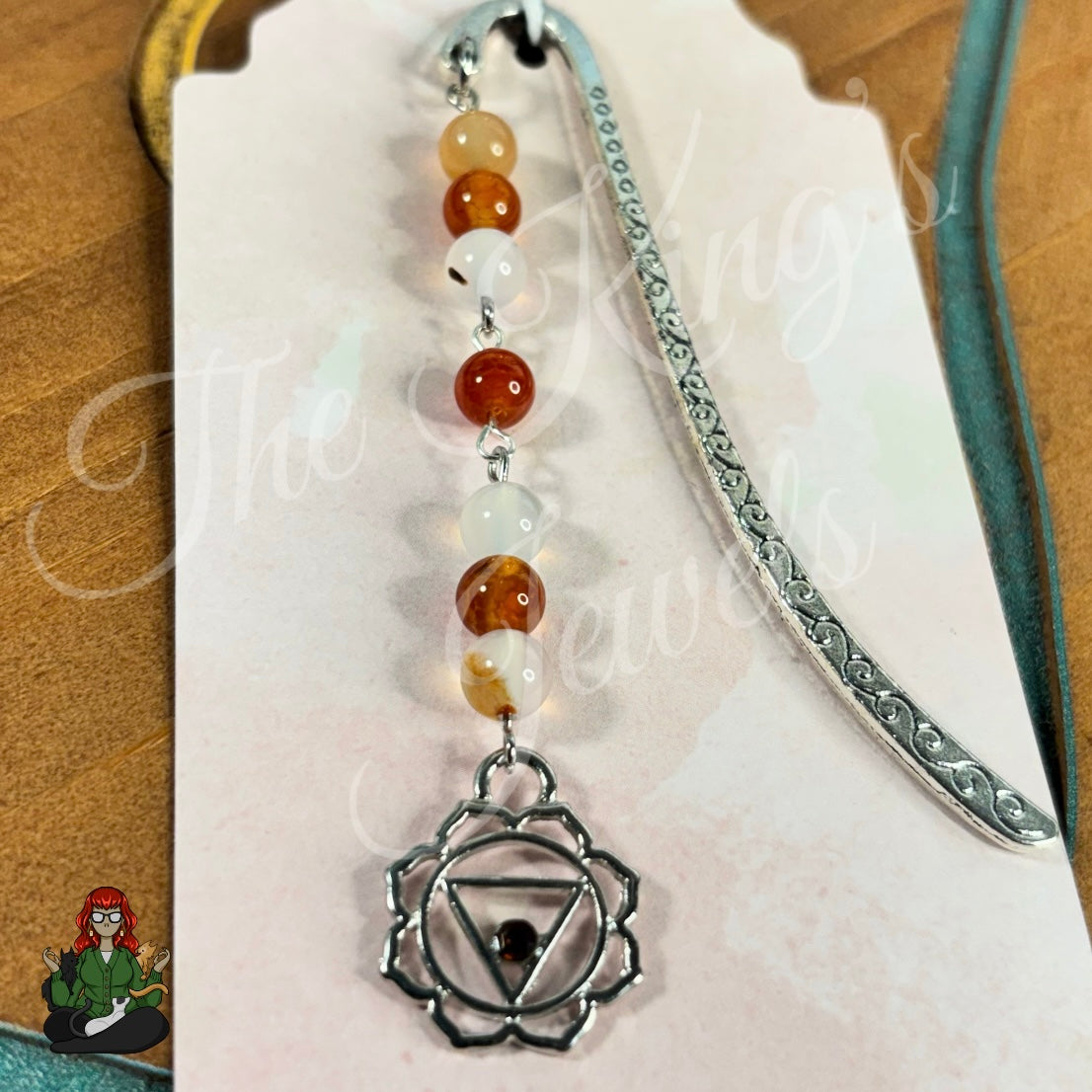 GwennaBelle - Root Chakra Earth Tone Beads Bookmark!