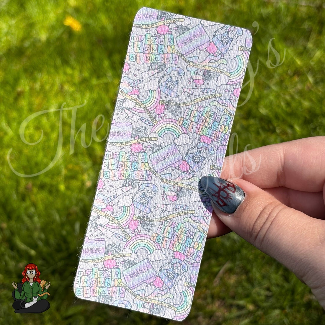 Shannon - Pastel True Crime Bookmark!