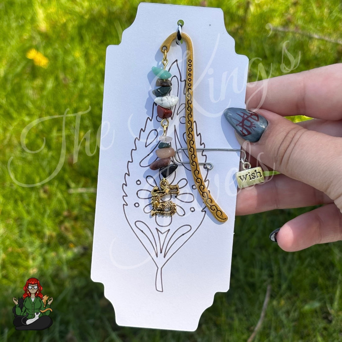GwennaBelle - Dragon Chakra Gemstone Bookmark!