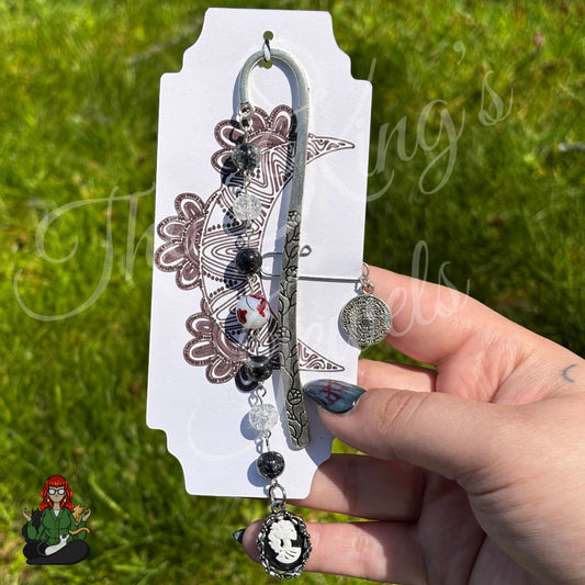 GwennaBelle - Gothic & Vintage Vibe Glass Bead Bookmark!