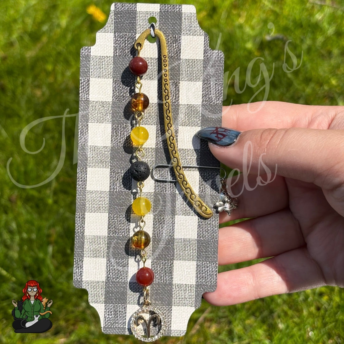 GwennaBelle - Aries Zodiac Bookmark!