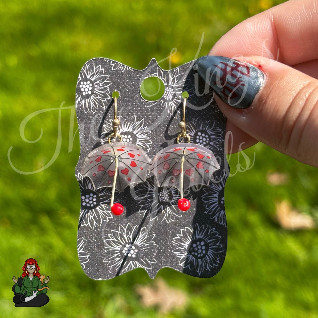 LeonaRae - Umbrella Earrings!