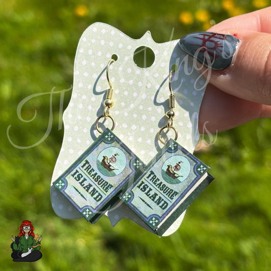 LeonaRae - Adventure Book Earrings!