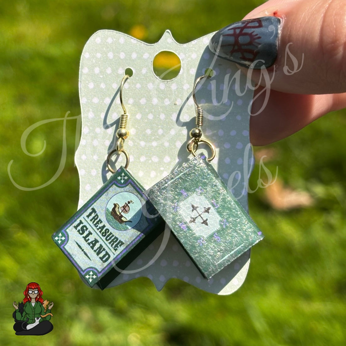LeonaRae - Adventure Book Earrings!