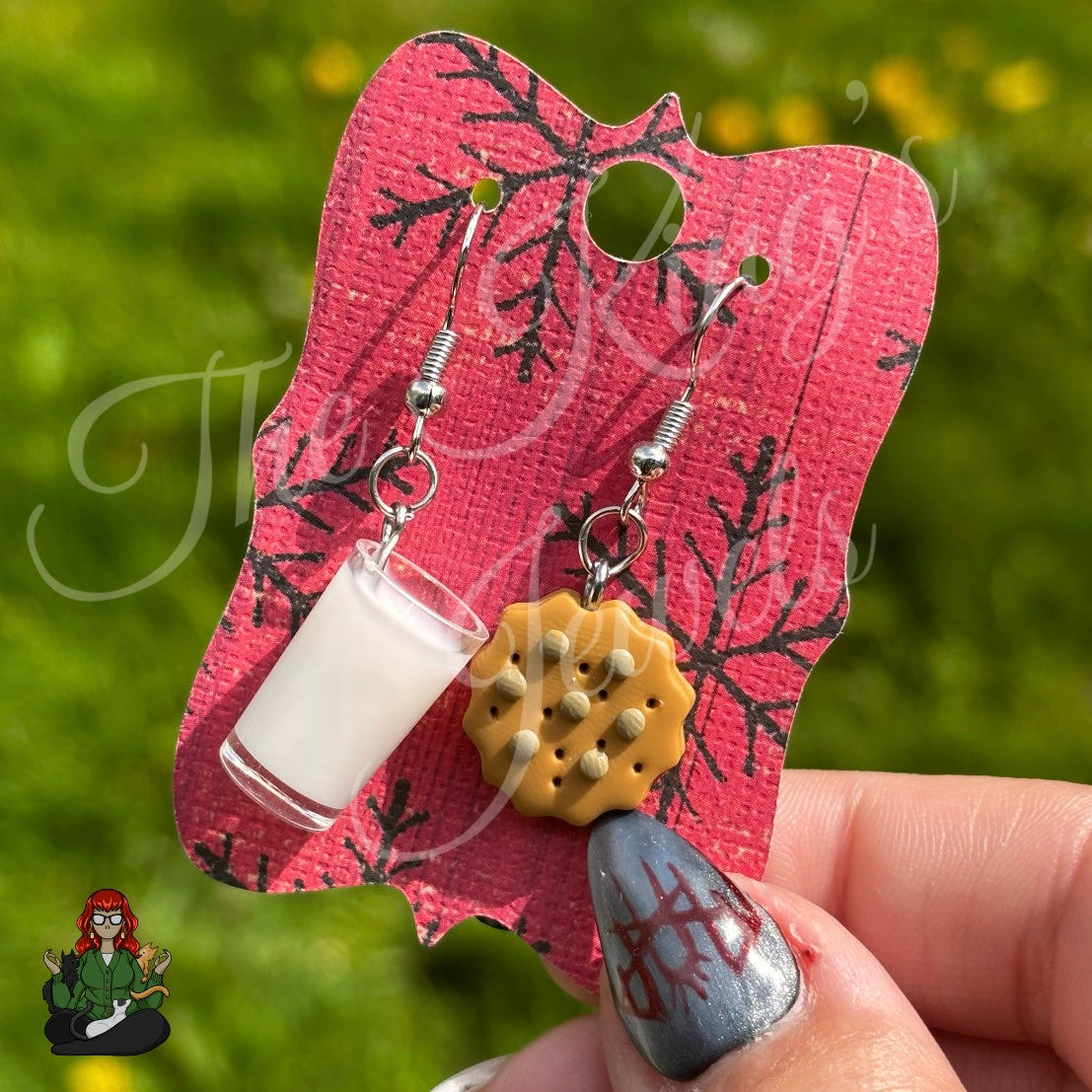 LeonaRae - Milk & Cookie Earrings!