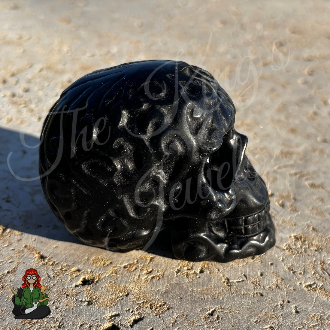 Textured Natural Skull Crystal Carvings!