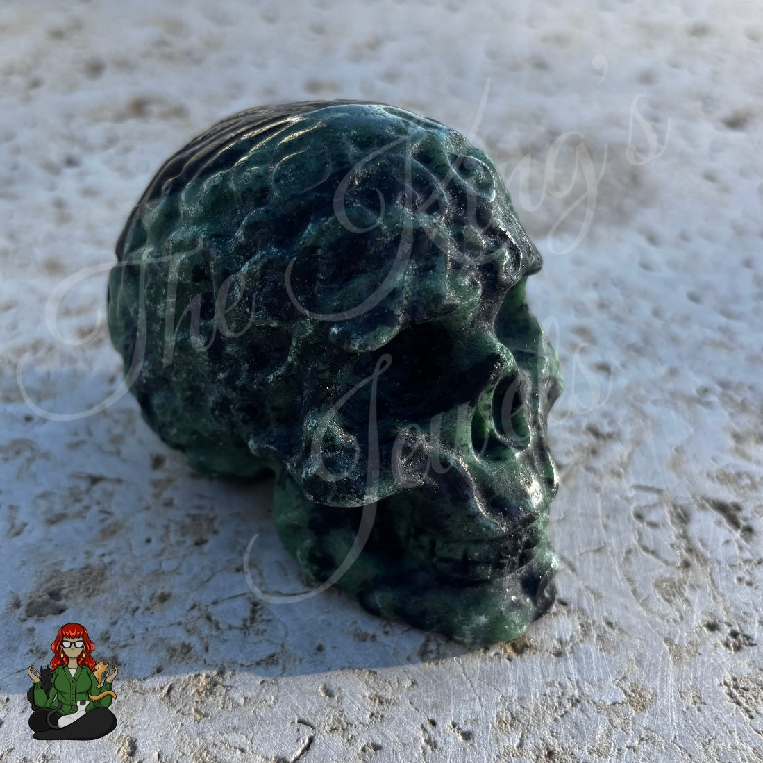 Textured Natural Skull Crystal Carvings!