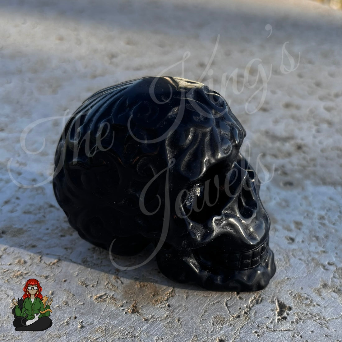 Textured Natural Skull Crystal Carvings!