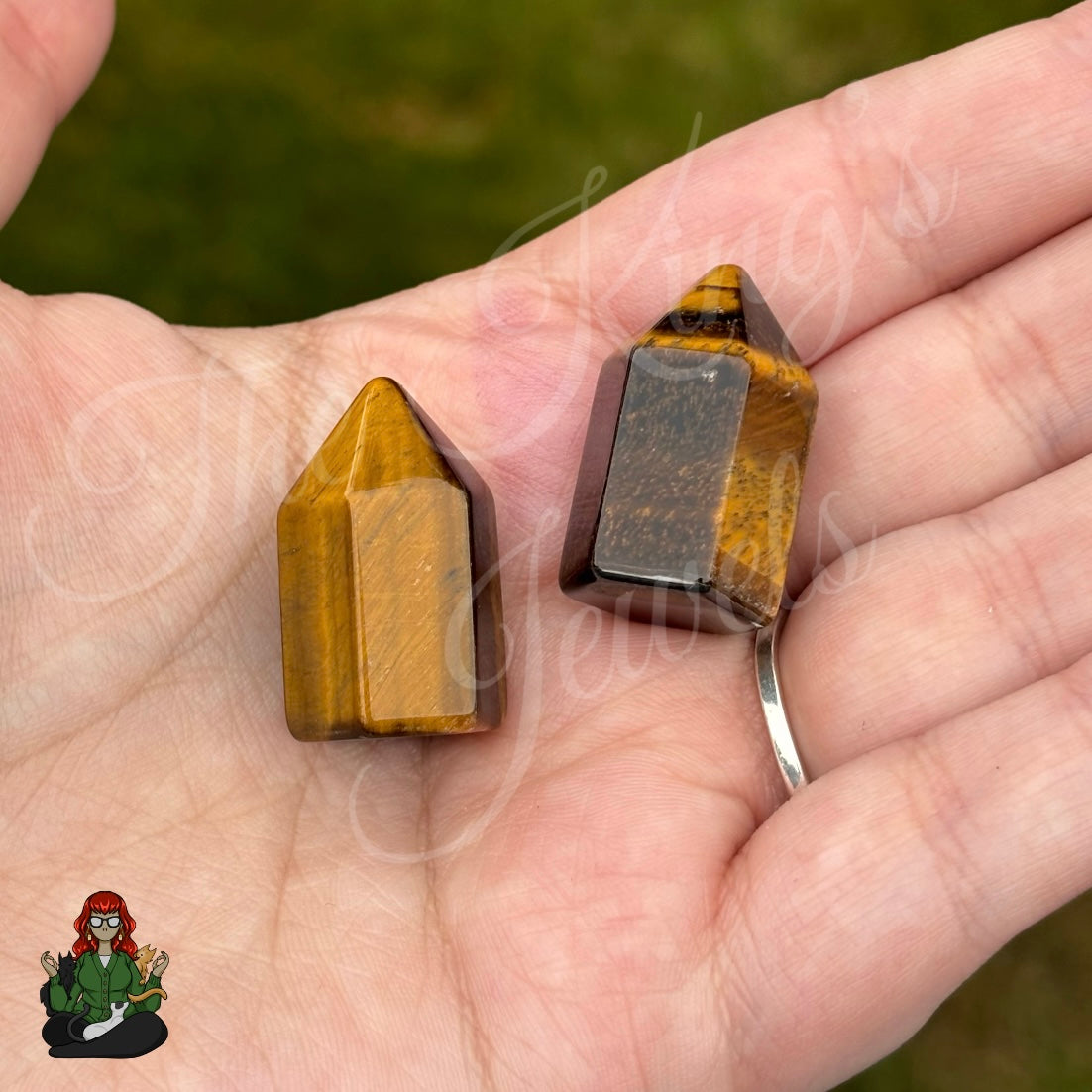 1” Natural Crystal Mini Obelisk Tower Points