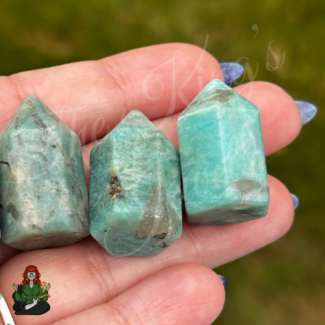 1” Natural Crystal Mini Obelisk Tower Points