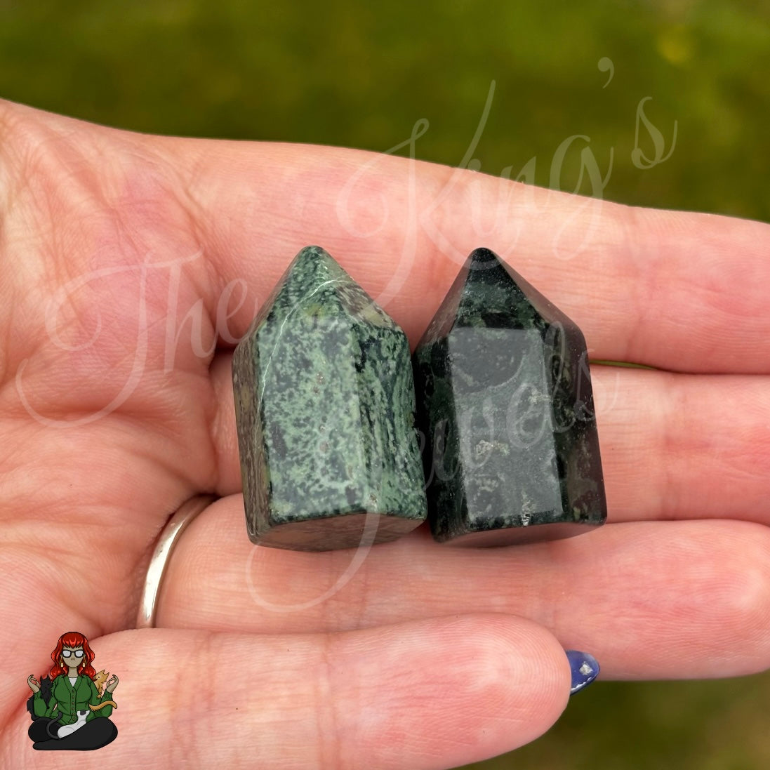 1” Natural Crystal Mini Obelisk Tower Points
