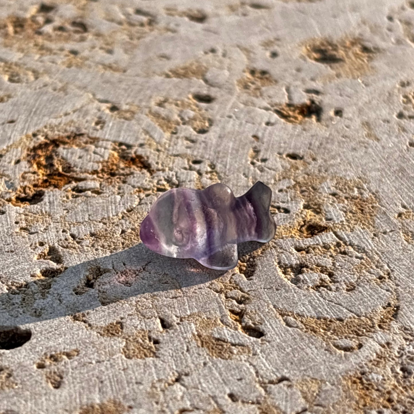 Mini Candy Fluorite Carvings