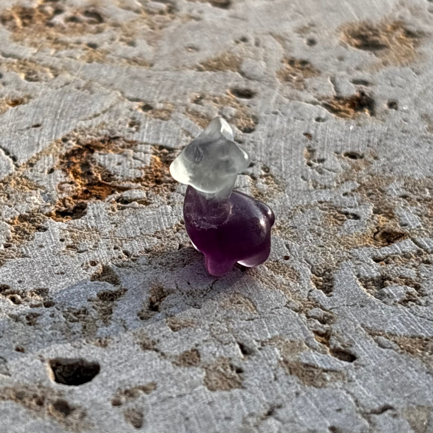Mini Candy Fluorite Carvings