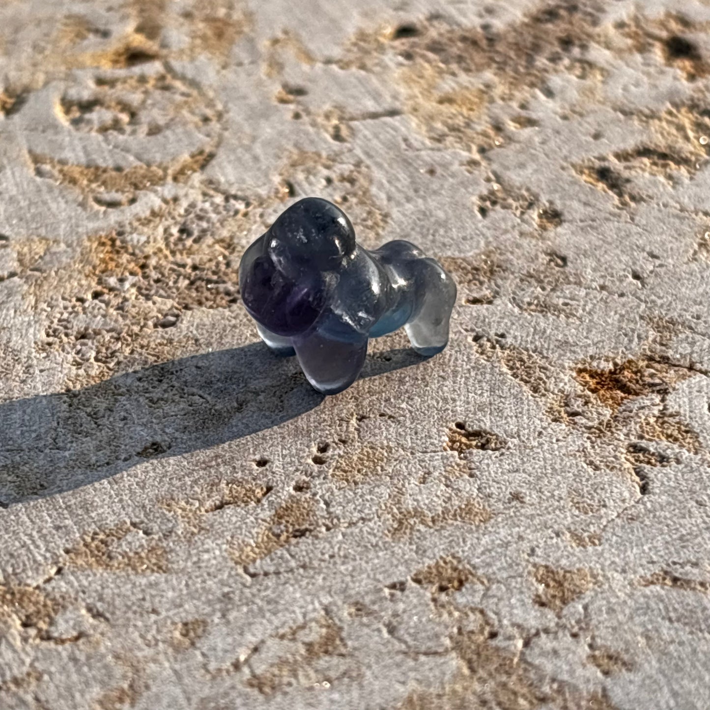 Mini Candy Fluorite Carvings